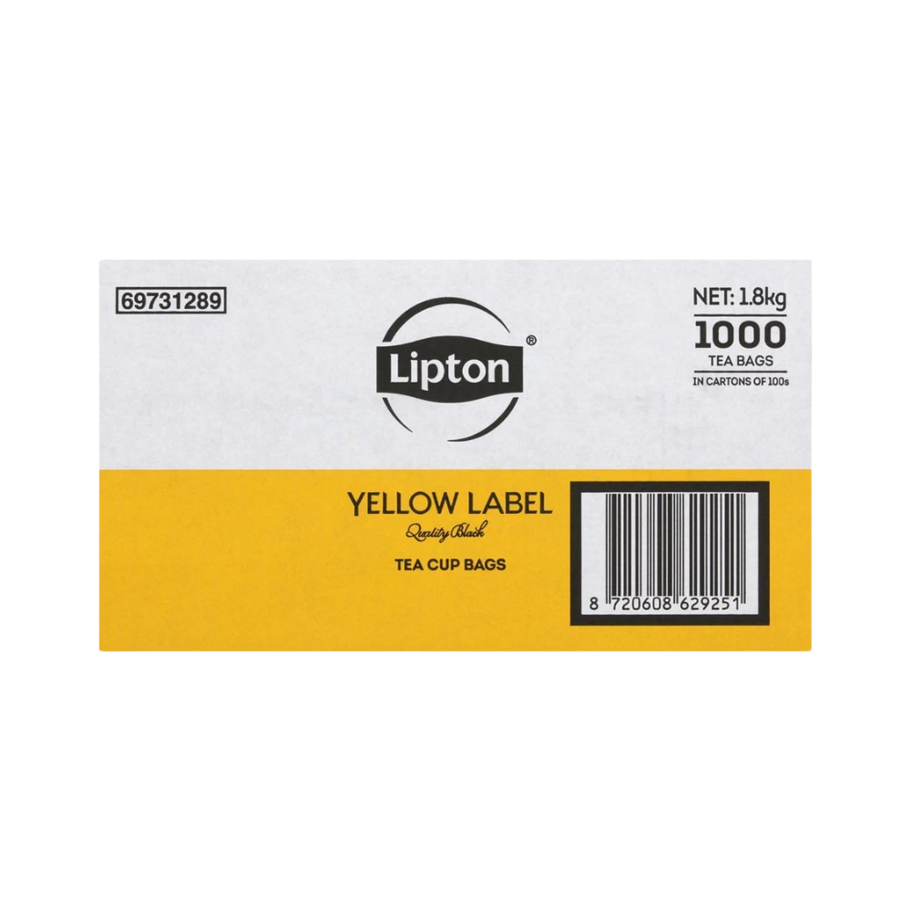Lipton Tea Cup Bags 1000 pack - WHOInc